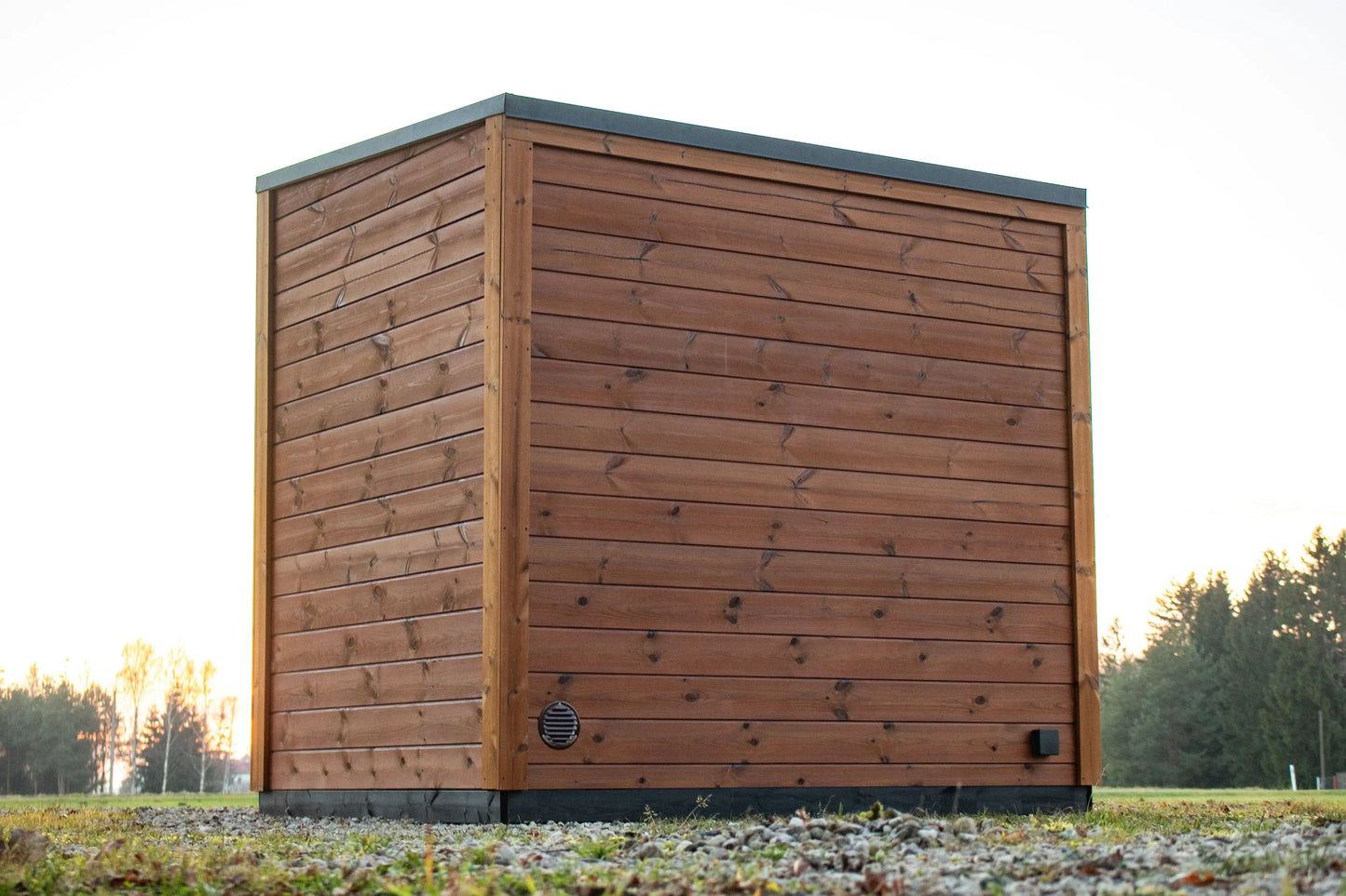 8×10 Ft Outdoor Cube Sauna – 4–6 Person