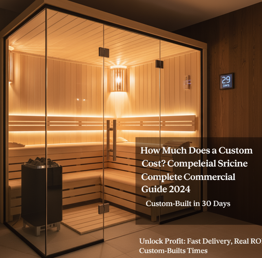 How Much Does a Custom Sauna Cost? Complete Commercial Pricing Guide 2024