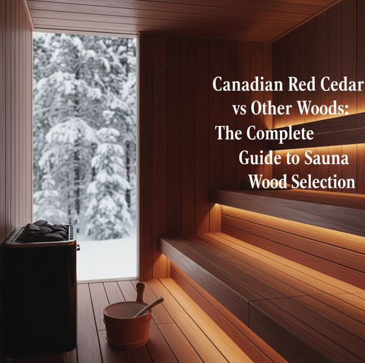 Canadian Red Cedar vs Other Woods: The Complete Guide to Sauna Wood Selection