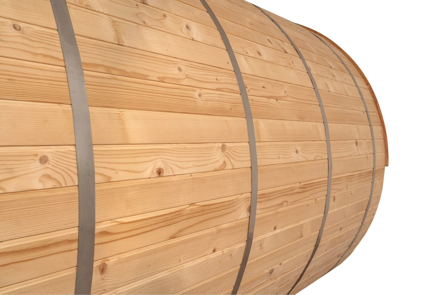 8×12 Ft Cedar Outdoor Barrel Sauna with Change Room – 6–8 Person