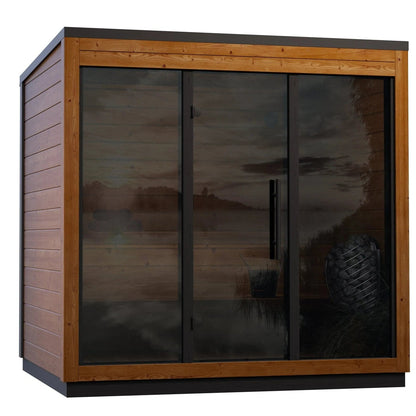 8×10 Ft Outdoor Cube Sauna – 4–6 Person