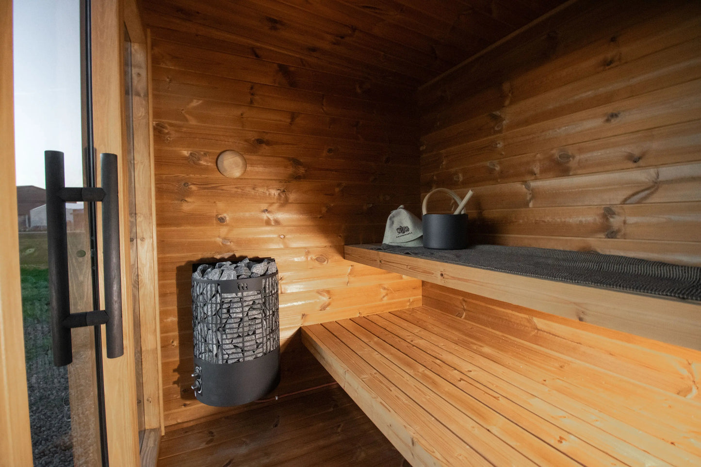 8×10 Ft Outdoor Cube Sauna – 4–6 Person
