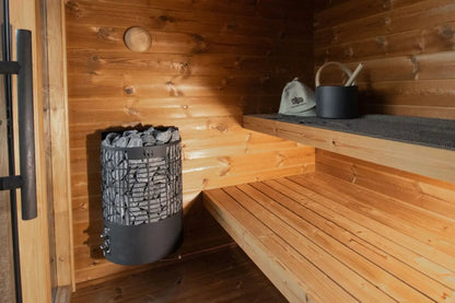 8×10 Ft Outdoor Cube Sauna – 4–6 Person